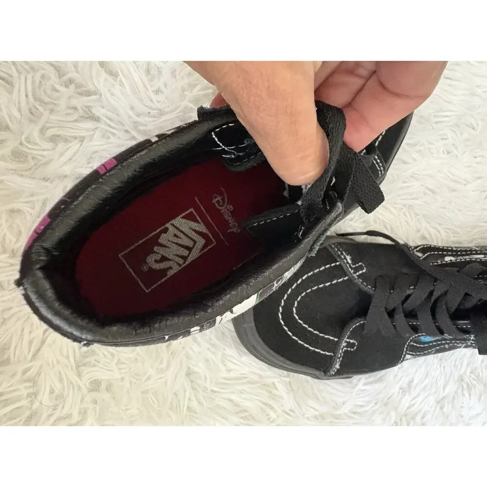 Great Vans Disney 100 6.5/ 8 “Villians” Classic High Top Sneakers. Exc. Cond